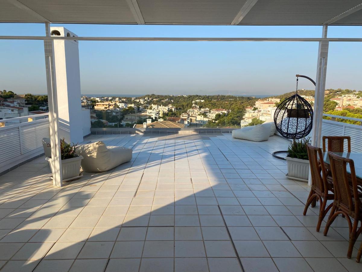 Villasonboard Vouliagmeni Penthouse Veranda Sea-View & Beach Atena Exterior foto