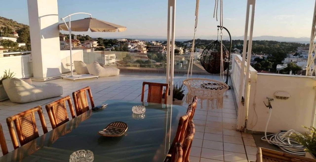 Villasonboard Vouliagmeni Penthouse Veranda Sea-View & Beach Atena Exterior foto